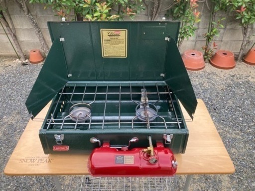 まだ、あります！COLEMAN TWO BURNER CAMP STOVE 416-700J