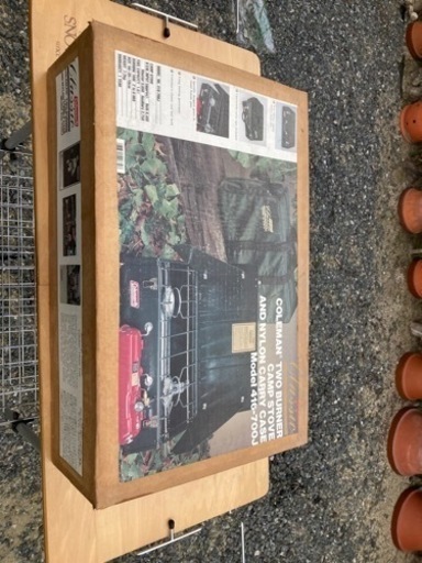 まだ、あります！COLEMAN TWO BURNER CAMP STOVE 416-700J