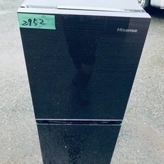 ✨2021年製✨2952番 Hisense✨ノンフロン冷凍冷蔵庫✨HR-G13B-BR‼️