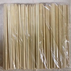 【飲食店用】竹天削割箸　1袋（100膳入） ② 箸袋なし