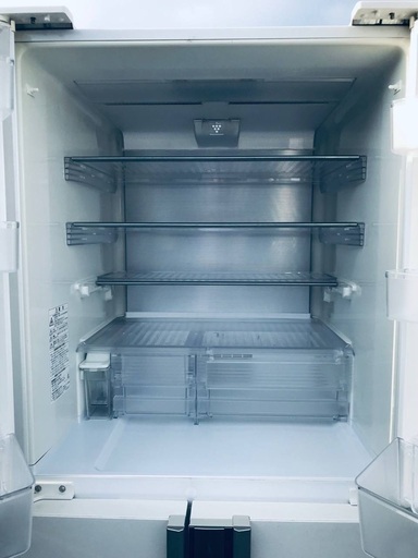 ②2622番 SHARP✨ノンフロン冷凍冷蔵庫✨SJ-KF50R-W‼️