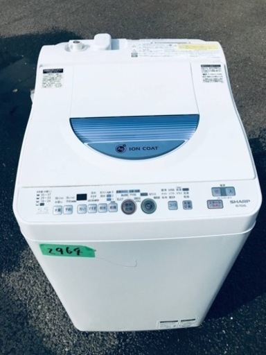 2964番 SHARP✨電気洗濯機✨ES-TG55L‼️