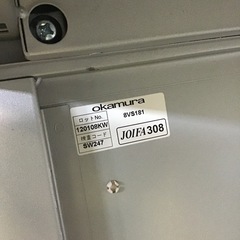 JI-29 【オフィス家具専門店】オカムラの両開き書庫です！ R4.9/20時点で