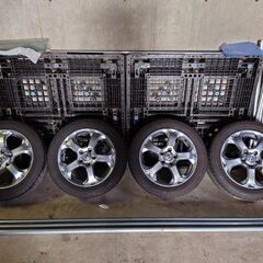 ホンダ純正17インチアルミ　タイヤ付き