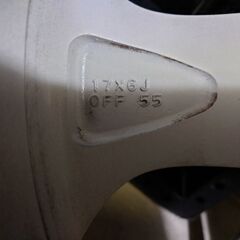 ホンダ純正17インチアルミ　タイヤ付き