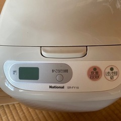 ナショナル 電子ジャー炊飯器 SR-FY18-C ベージュ 1.8L − 岐阜県