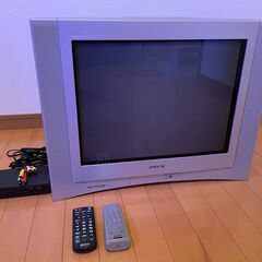 外付け地デジチューナー付きSONYブラウン管テレビKV-21DA75