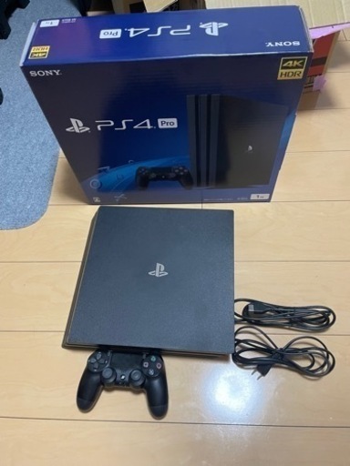 【⠀Ps4pro CUH-7200B B01 Jet Black】