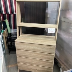 ニトリで39900円 中古 チェストラック 幅83cm