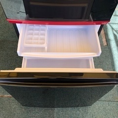 【リサイクルサービス八光　田上店　安心の1か月保証　配達・設置OK】シャープ SHARP SJ-BK14Y-B [冷蔵庫 （137L・つけかえどっちもドア） 2ドア ]