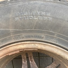 10月末まで割引中！【ランクル80】ホイール付きスタッドレスタイヤ4本セット