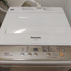 【引渡し完了❣️】Panasonic  洗濯機  6kg