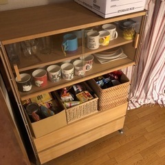 無印良品 ユニットシェルフ 食器棚 収納棚