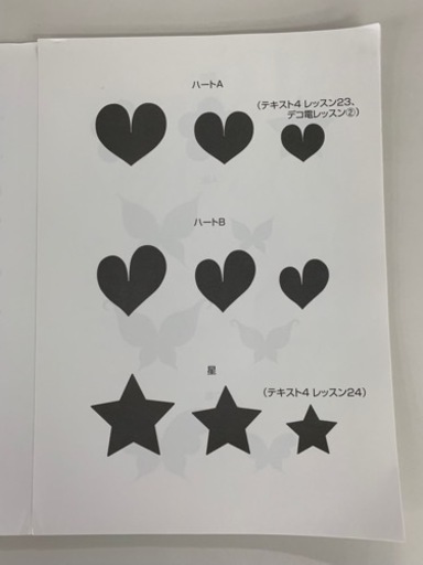 ユーキャン デコアーティスト養成講座の材料一式