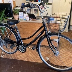 【お取引先 決まりました】27インチ 6段変速 オートライト まだまだ乗れます！ 決まりました】27インチ 6段変速 オートライト自転車