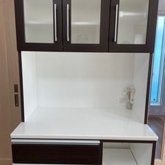 【美品】ニトリ キッチンボード 食器棚 大型
