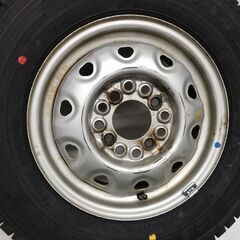 新品スタッドレス&中古ホイールセット　145R12 6pr　2021年式　横浜市旭区上川井町　冬タイヤ　軽トラ　軽トラック