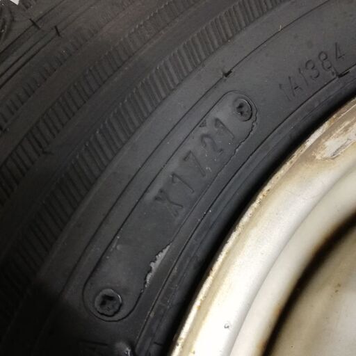 新品スタッドレス&中古ホイールセット 145R12 6pr 2021年式 横浜市旭区上川 