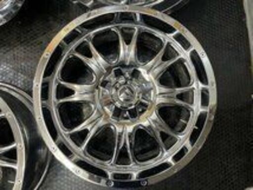 FUEL フューエル 社外ホイール 22インチ 4本 9.5J6HPCD135/139.7+26 6