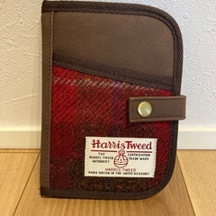 【未使用】Harris Tweed 　手帳ケース