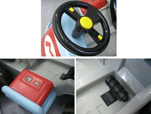 マリオカート バッテリーカー 動作確認済み 3-5歳 25kg未満 輸入元