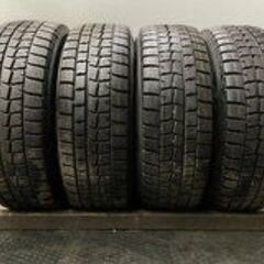 【DUNLOP WM01 195/65R15】スタッドレス【BALMINUM BAL/VR5 15インチ 6J5HPCD114.3+45】バリ溝 ブラック ヴォクシー ノア等　(VTM613) クレジットカード QRコード決済可能 DUNLOP WM01 195/65R15】スタッドレス【BALMINUM BAL/VR5 15インチ