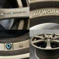 WORK EMOTION XT7 ワーク エモーション 社外ホイール 18インチ 2本 8.5