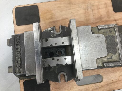 エコツール豊田インター店】TSUDAKOMA 油圧マシンバイス 口金幅200mm