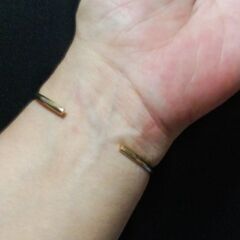 アヴランチk10バングル(イエローゴールド)