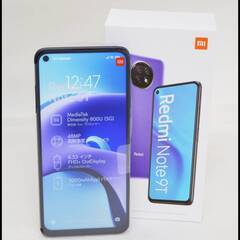 redmi note 9T sim解除済