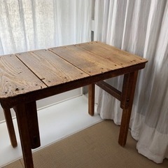 ロハスフェスタで購入したテーブル