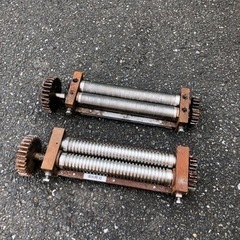 大成機械工業製製麺機1型です。