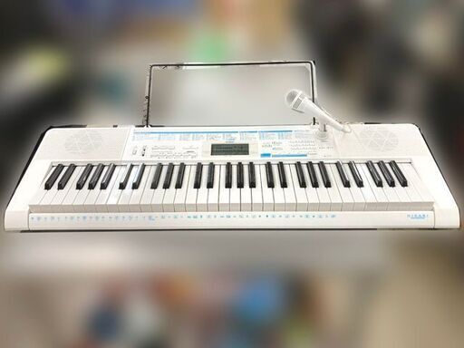 【札幌市内配送可】CASIO/カシオ 光ナビゲーションキーボード LK-311 マイク・ACアダプタ付