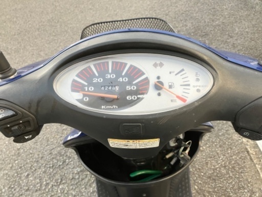 調子良好 ホンダ スマートディオ AF56 水冷4スト 登録用書類付き