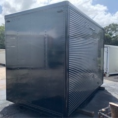 No.651 アルミバン 2ｔ 車 アルミ 箱 バイク 倉庫 トラック コンテナ 米 保管庫 物置 DIY