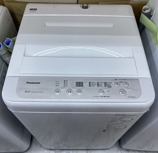 洗濯機　パナソニック　6㎏　NA-F60B13　2020年製　K087