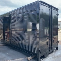 No.539 アルミバン 2t 車 アルミ 箱 バイク 倉庫 トラック コンテナ