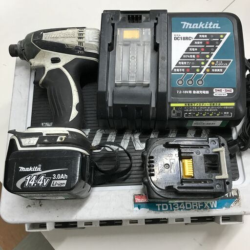 インパクトドライバー　マキタ TD134D ※中古Bランク品/動作チェック済