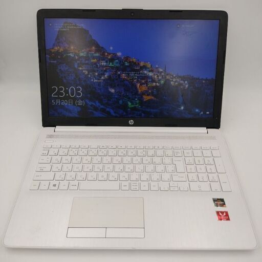 HP AMD Ryzen 3 3200U搭載 メモリ8G SSD256G CD/DVD読み書き 大画面15.6　Radeon Vega 3 Graphics　15.6インチFHD テンキー HDMI  Bluetooth webカメラ Wifi対応 #1507981