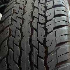 ハイラックスgun125 後期　新車外しサマータイヤ