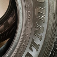 ハイラックスgun125 後期　新車外しサマータイヤ