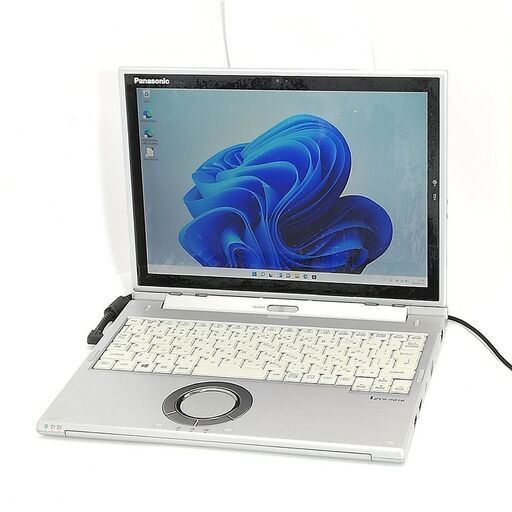 保証付 日本製 高速SSD タッチパネル ノートパソコン Panasonic CF-XZ6RF5VS 中古良品 第7世代Core i5 8GB 無線 Windows11 Office