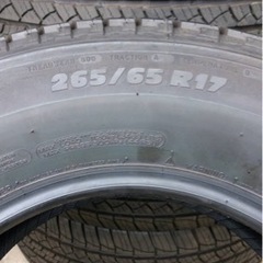 プラド 150 後期　新車外し　ミシュランサマータイヤ