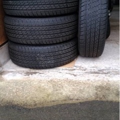 プラド 150 後期　新車外し　ミシュランサマータイヤ