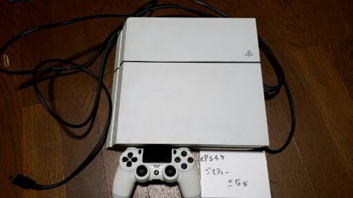 PS4(CUH-1200A)ホワイト、ケーブル、コントローラー付き
