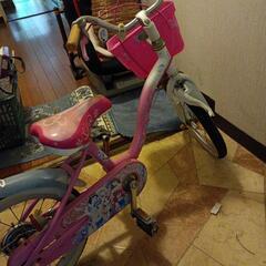 プリンセス自転車16インチ
