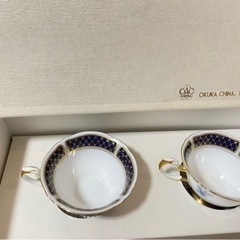 大倉陶園コーヒーカップ＆ソーサー 2組(195ml)