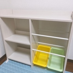 本棚(おもちゃ箱)決まりました🙆‍♀️