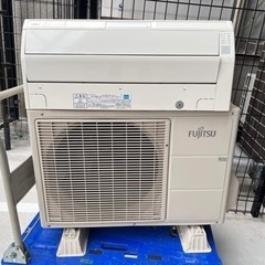 富士通エアコン14畳 自動掃除機?保証付き??大阪市内配達設置無料