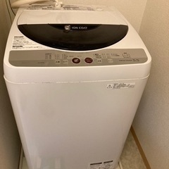 シャープ　全自動洗濯機　5.5キロ